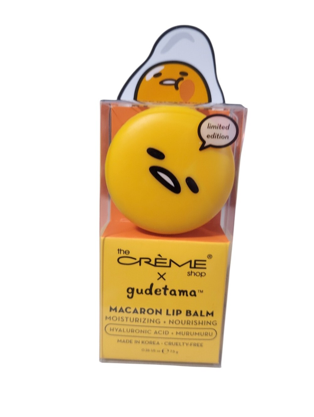 Yellow Macaron Lip Balm